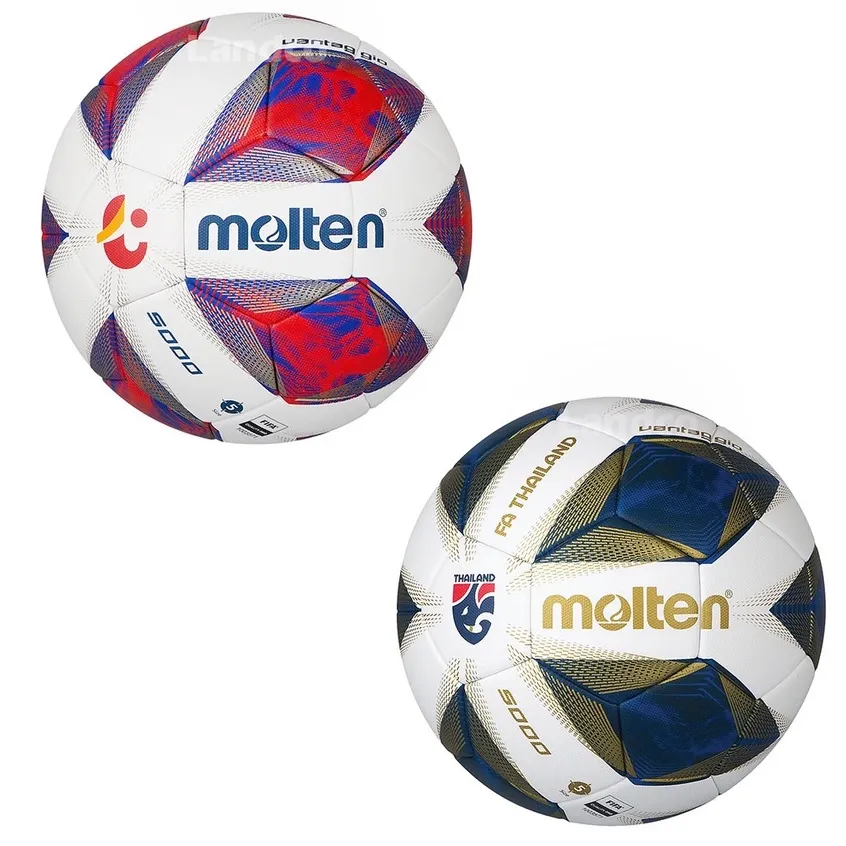 ลูกฟุตบอล Molten รุ่น F5A5000-TL1 และ TH - KUBET FOOTBALL