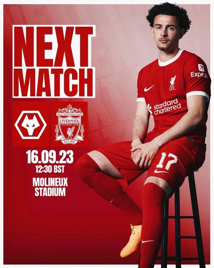 โปรแกรมแข่งขันพรีเมียร์ลีก ฤดูกาล 2023/24 วูล์ฟ แฮมป์ตัน พบ ลิเวอร์พูล By KUBET Team