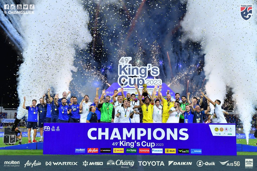 ทีมชาติอิรักคว้าแชมป์ถ้วยคิงส์คัพ ครั้งที่ 49 By KUBET Sport