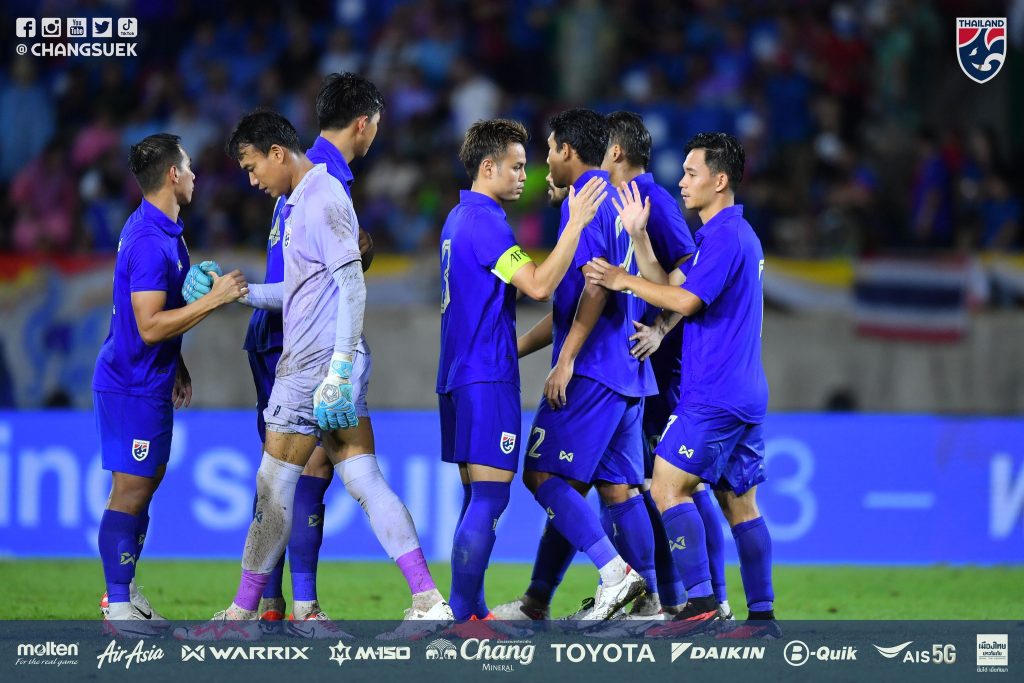 ภาพบรรยากาศระหว่างแข่ง ทีมชาติไทย พบ อิรัก By KUBET Sport