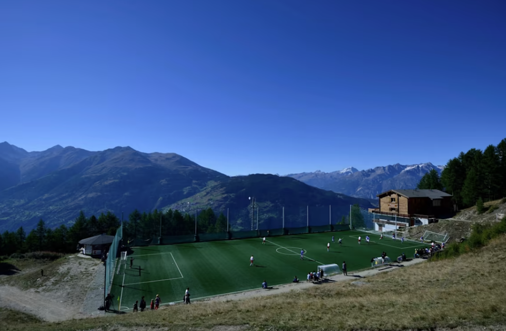 Ottmar Hitzfeld Stadium (Zermatt, Switzerland) By KUBET Team