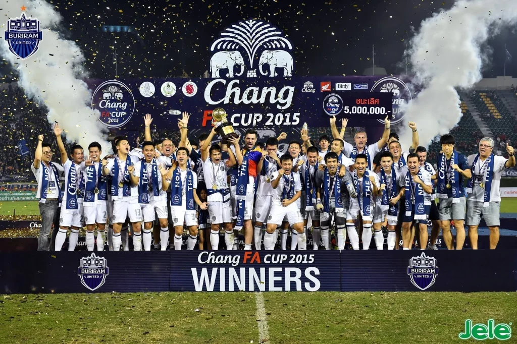 บุรีรัมย์ ยูไนเต็ด แชมป์ FA Cup 2015 - KUBET