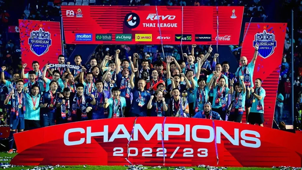 บุรีรัมย์ ยูไนเต็ด แชมป์ไทยลีก 2022-23 - KUBET