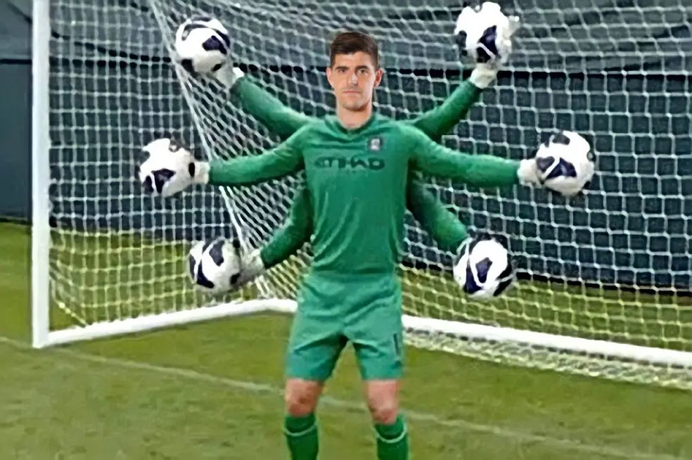Thibaut Courtois meme - KUBET