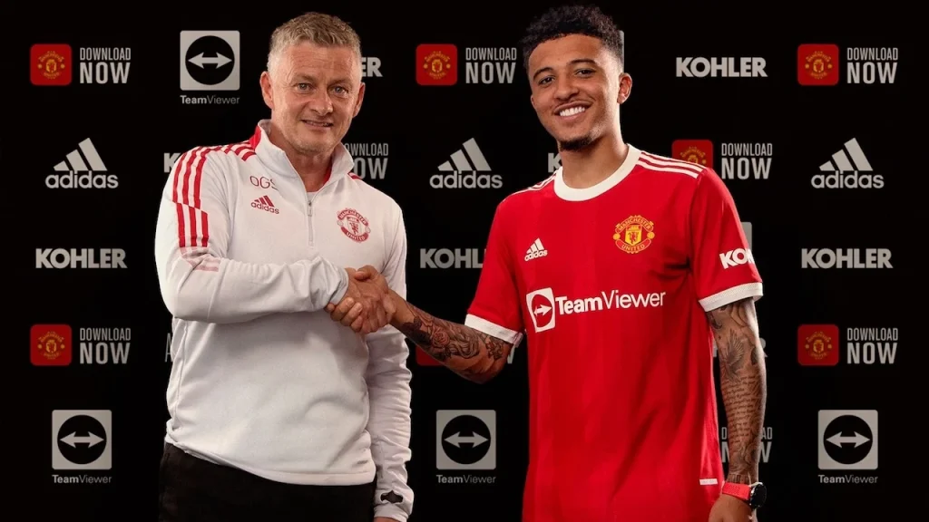 เจดอน ซานโช่ ย้ายร่วมทัพปีศาจแดง แมนเชสเตอร์ ยูไนเต็ด ปี 2021 - KUBET