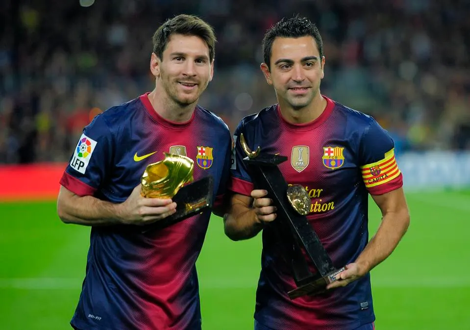 ปี 2008 ชาบี (Xavi) กับ ลิโอเนล เมสซิ By KUBET