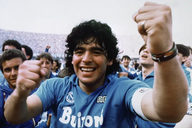 Diego Armando Maradona อดีตผู้เล่นในตำนานของบาร์ซ่า By KUBET