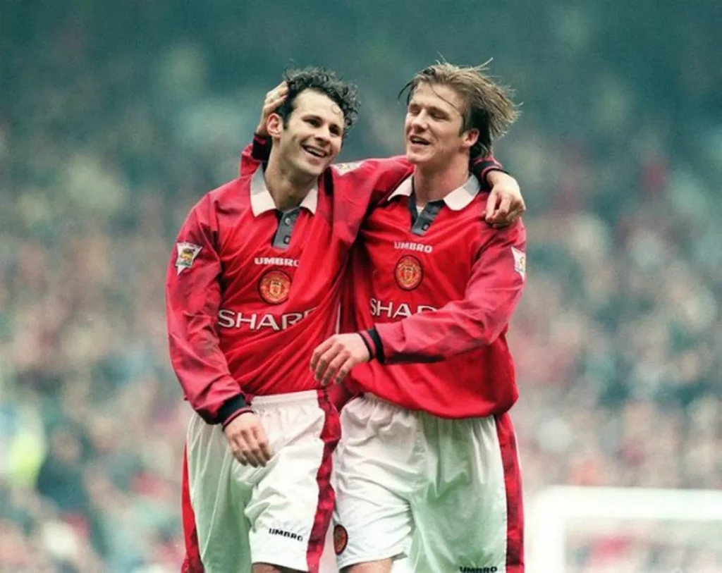 Ryan Giggs กับ เดวิด เบคแคม อดีตผู้เล่นแมนเชสเตอร์ยูไนเต็ด By KUBET