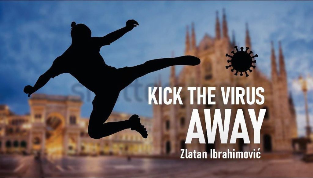 ซลาตัน อิบราฮิโมวิช ก่อตั้งกองทุน Kick Coronavirus Away - KUBET