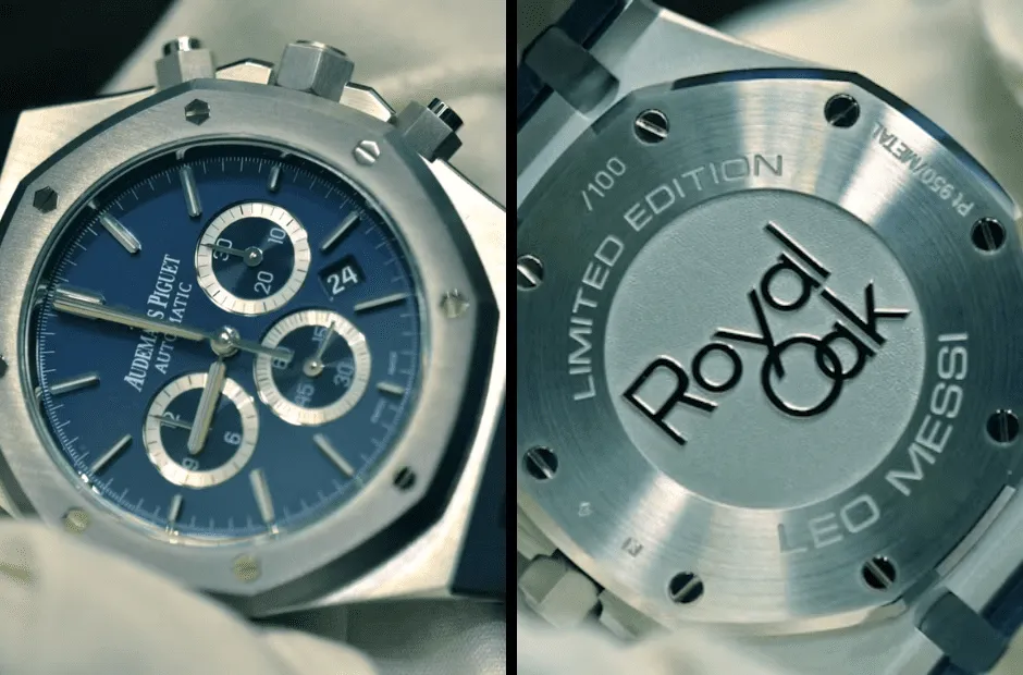 นาฬิกา Royal Oak Leo Messi Chronograph Limited Edition - KUBET