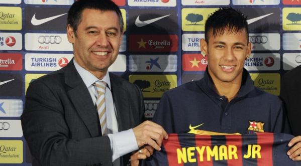 Josep Maria Bartomeu i Floreta กับเนย์มาร์ (2014-2020) By KUBET