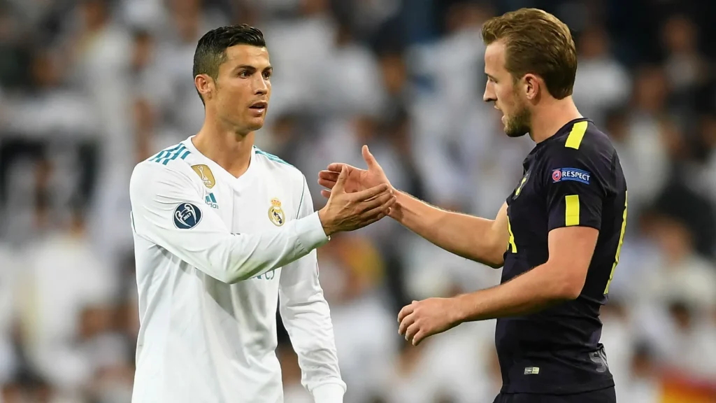 Harry Kane and  Ronaldo - KUBET