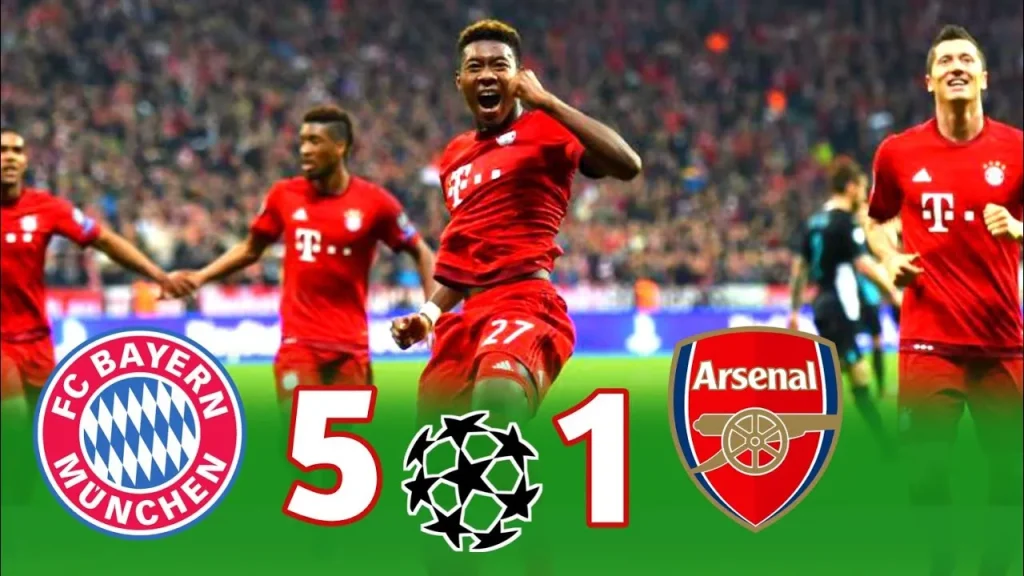 บาเยิร์น มิวนิค VS อาร์เซนอล ฤดูกาล 2015/16 - KUBET