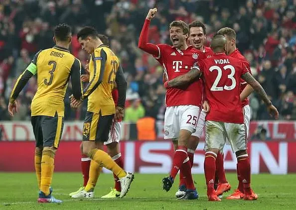 บาเยิร์น มิวนิค VS อาร์เซนอล ฤดูกาล 2016/17 - KUBET