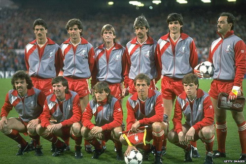 ลิเวอร์พูล ปี 1985 ชุดทีมที่แข่งขันที่สนาม heysel By KUBET