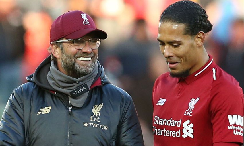 เจอร์เกน คล็อปป์ และ Virgil van Dijk By KUBET