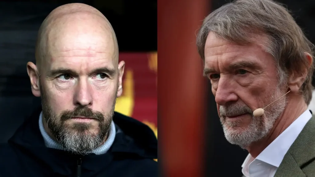 Sir Jim Ratcliffe และ เอริค เทน ฮาก By KUBET