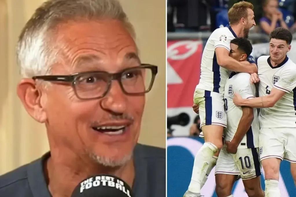 Gary Lineker แสดงความยินดีกับการส่ง 11 ตัวจริงทีมชาติอังกฤษชุดแรก By KUBET