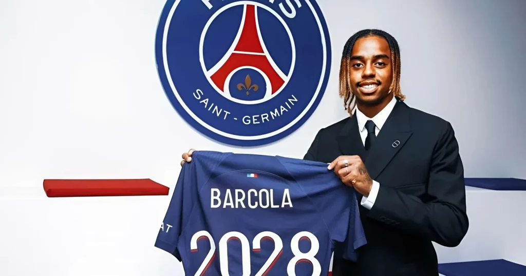 Bradley Barcola-PSG - KUBET
