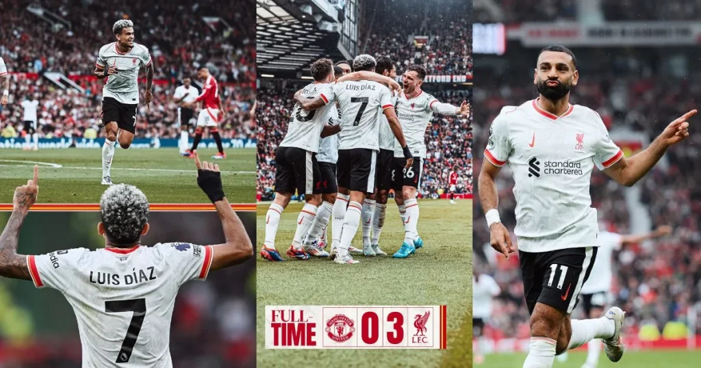 Manchester united 0-3 Liverpool - KUBET