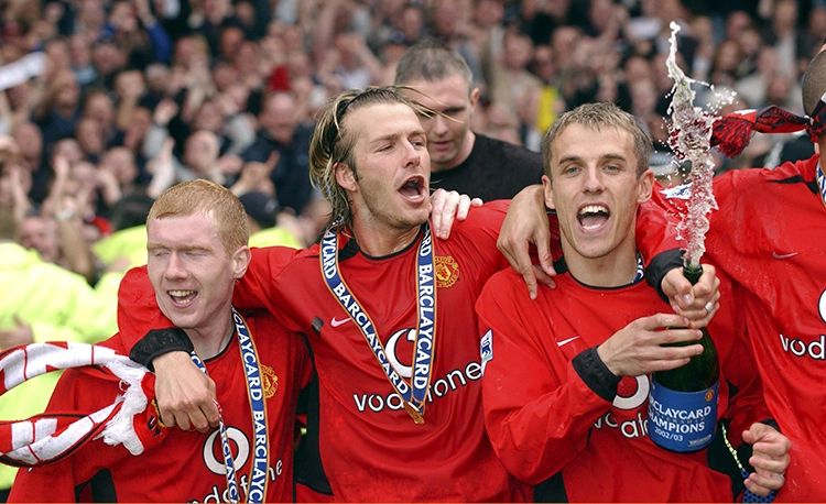 Beckham in ManU - KUBET