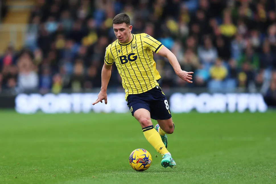 Cameron Brannagan of Oxford United - KUBET