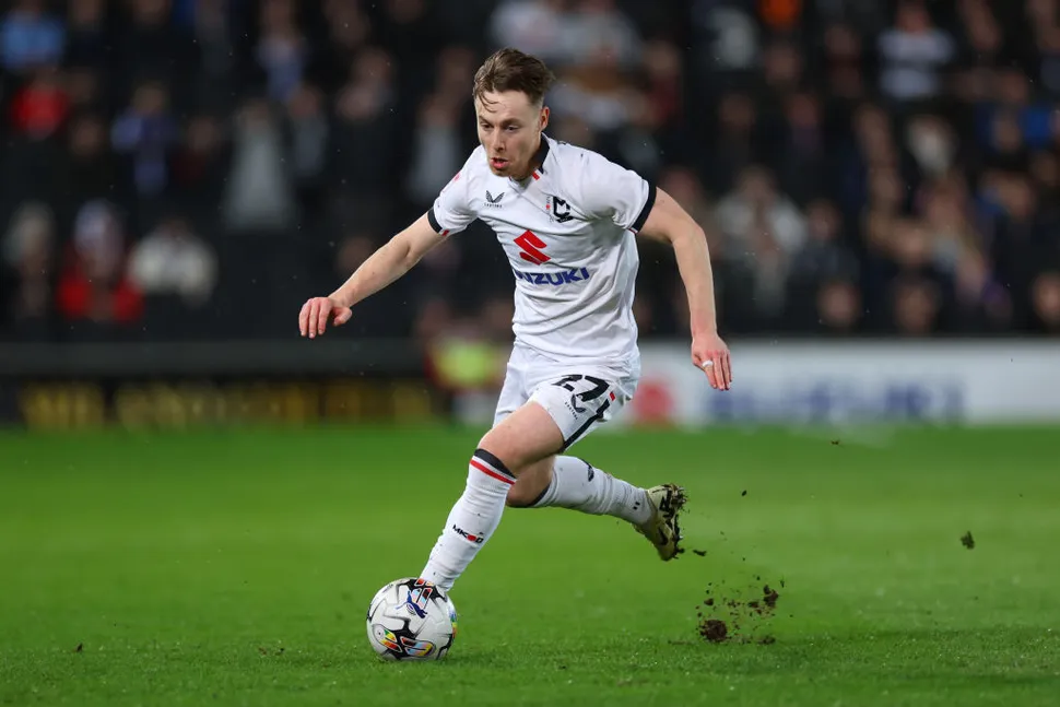 Dan Kemp of MK Dons - KUBET
