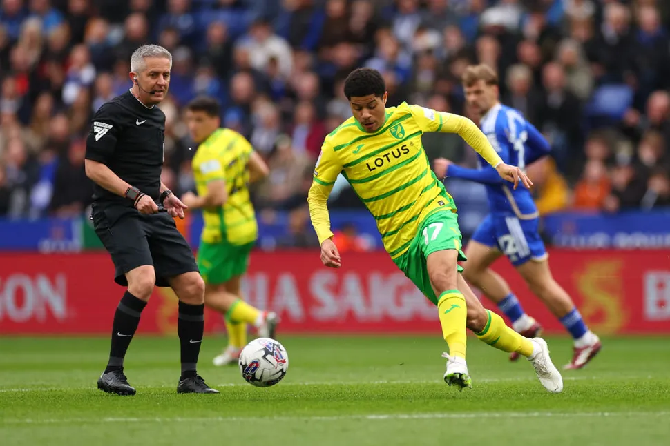 Gabriel Sara of Norwich City - KUBET