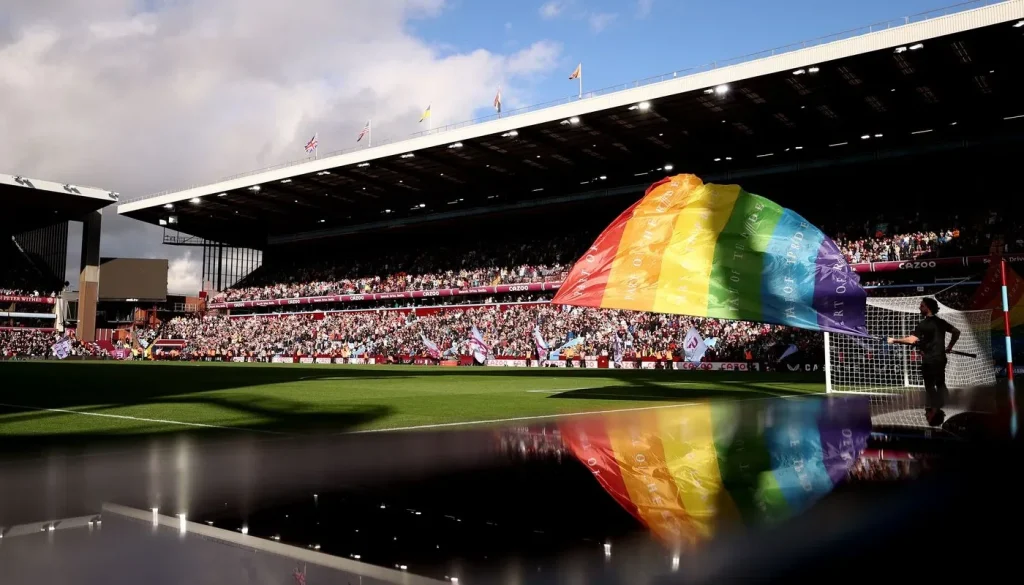 ธง RainbowLaces ในสนามพรีเมียร์ลีก - KUBET