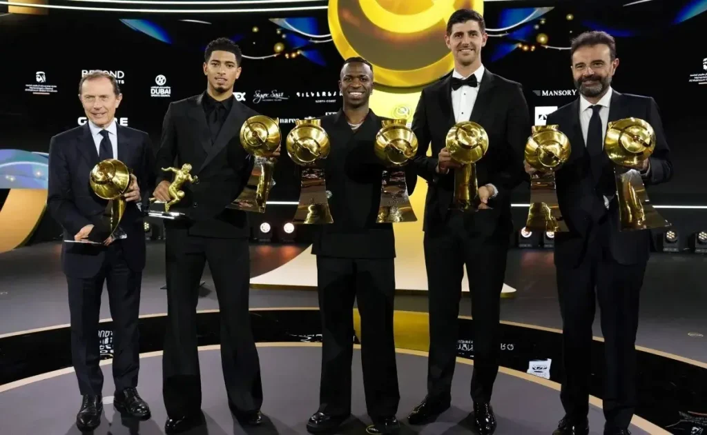 วินิซิอุส จูเนียร์ Globe Soccer Awards 2024