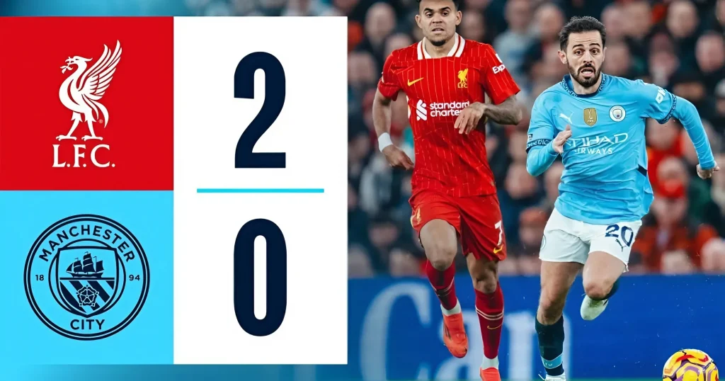 แมนซิตี้ 0-2 ลิเวอร์พูล